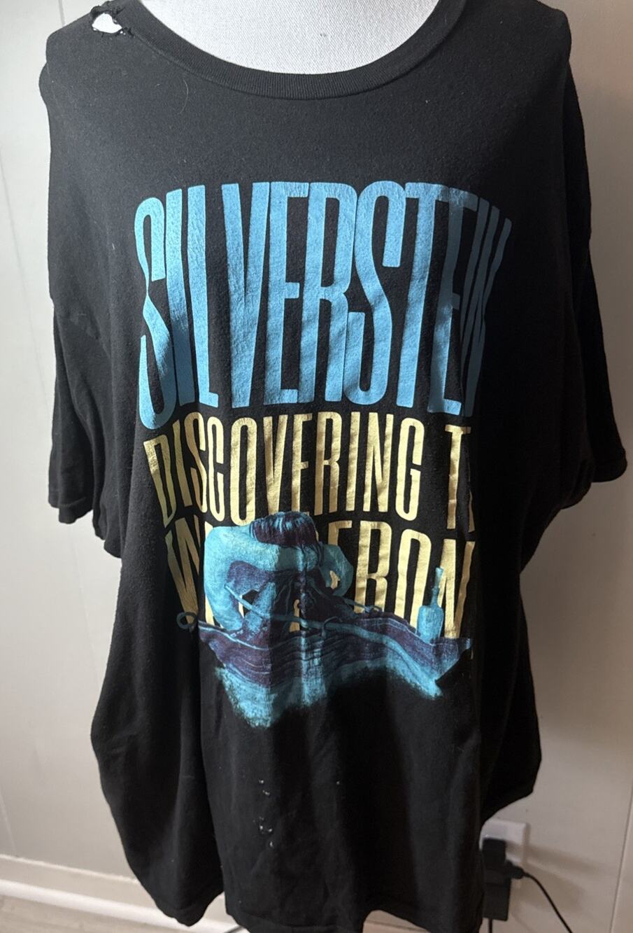 Vintage Silverstein Discovering the Waterfront Tour T-Shirt, Men's